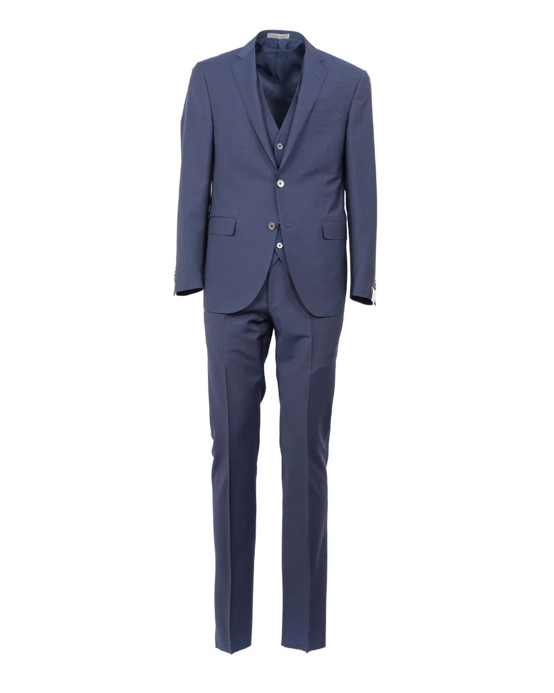 shop CORNELIANI  Abito: Corneliani abito sartoriale tre pezzi in lana.
Rever classico.
Maniche lunghe con bottoni sovrapposti.
Due spacchi dietro.
Tasche con toppa.
Taschino su petto.
Gilet.
Fondo pantalone 19 cm
Senza pinces.
Made in Italy
Composizione: 80% Lana vergine 20% Mohair.
Fabbricato in Italia.. 898222 2114135-002 number 8295139